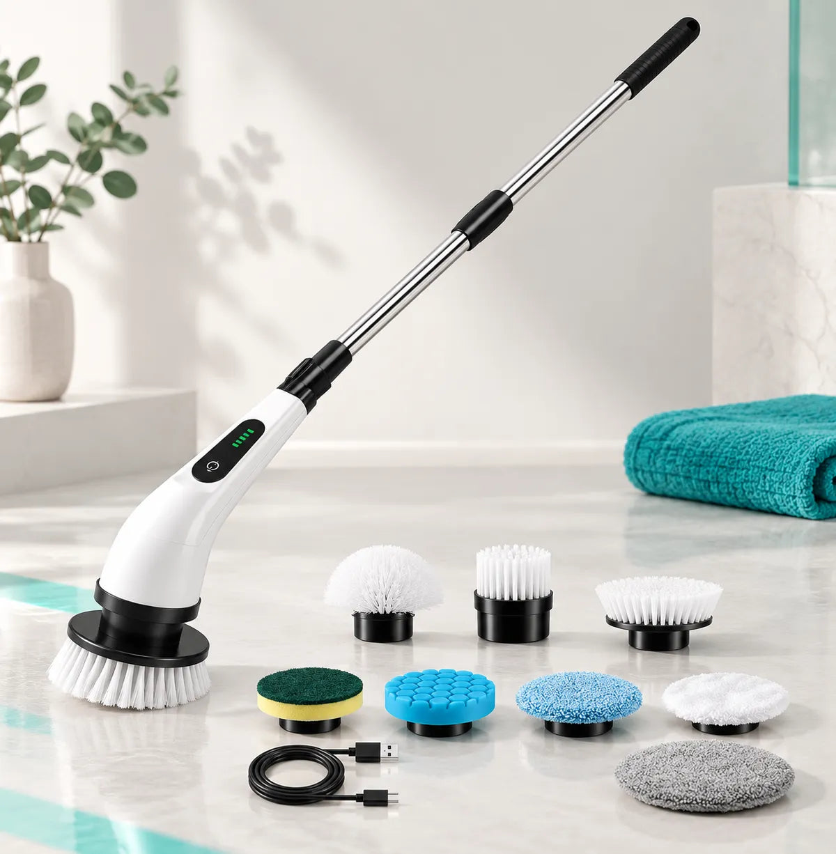 Twirza con todos sus cabezales y accesorios